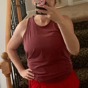 Athleta back tie tank top